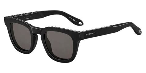 givenchy gv 7006 s 807 48 nr black|Givenchy Grey Square Ladies Sunglasses GV 7006/S .